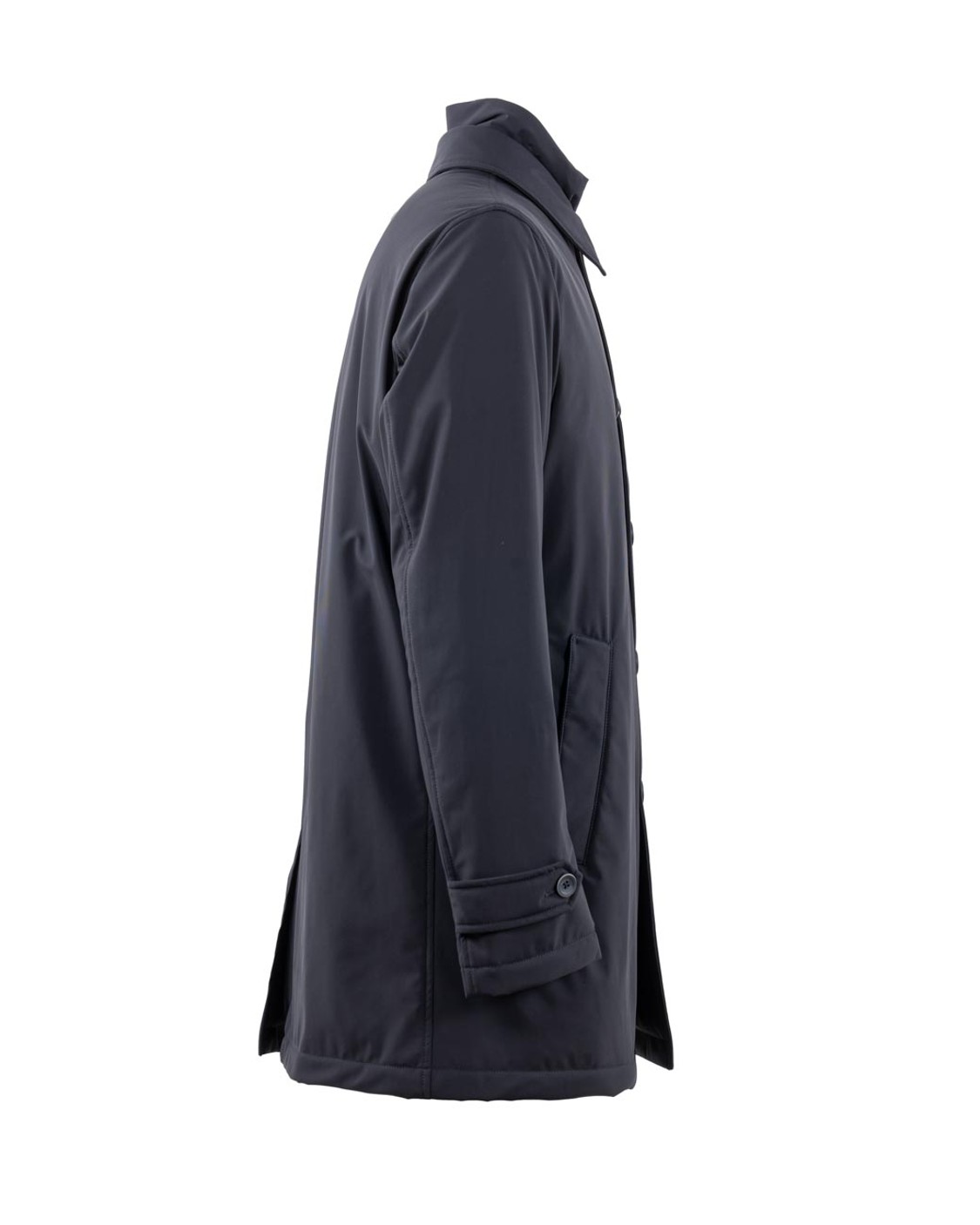 shop HERNO  Piumino: Herno trench in nylon stretch idrorepellente.
Collo a camicia.
Pettorina rimovibile con chiusura con zip.
Tasche a filo laterali.
Spacco sul retro.
Polsi con cinturino e bottone.
Chiusura frontale con bottoni. 
Composizione: 87% poliammide, 13% elastan.
Made in Italy.. PI0667U 12346SZ-9200 number 3341179